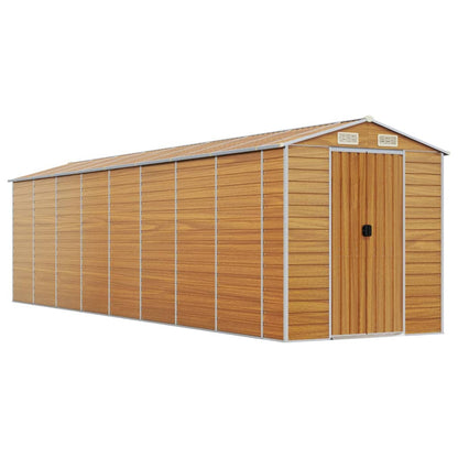 Light Grey arden Shed Galvanised Steel