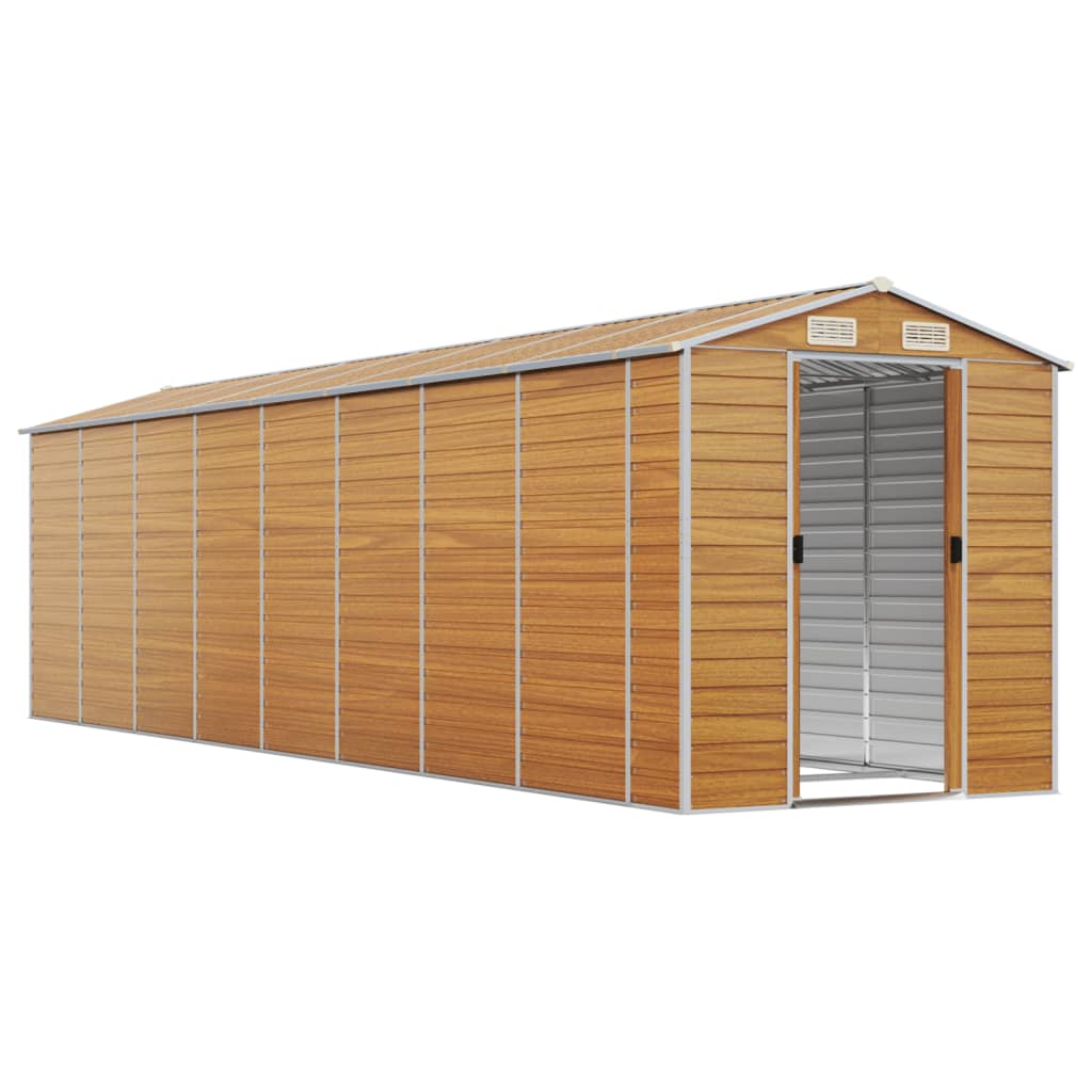 Light Grey arden Shed Galvanised Steel