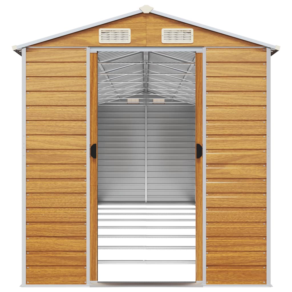 Light Grey arden Shed Galvanised Steel