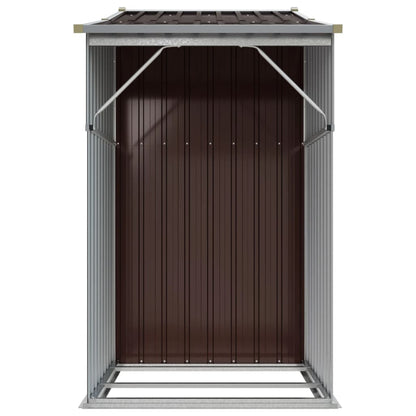 Garden Shed Galvanised Steel Green