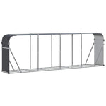 Galvanised Steel Log Holder 3m Anthracite | HomeAndLiving