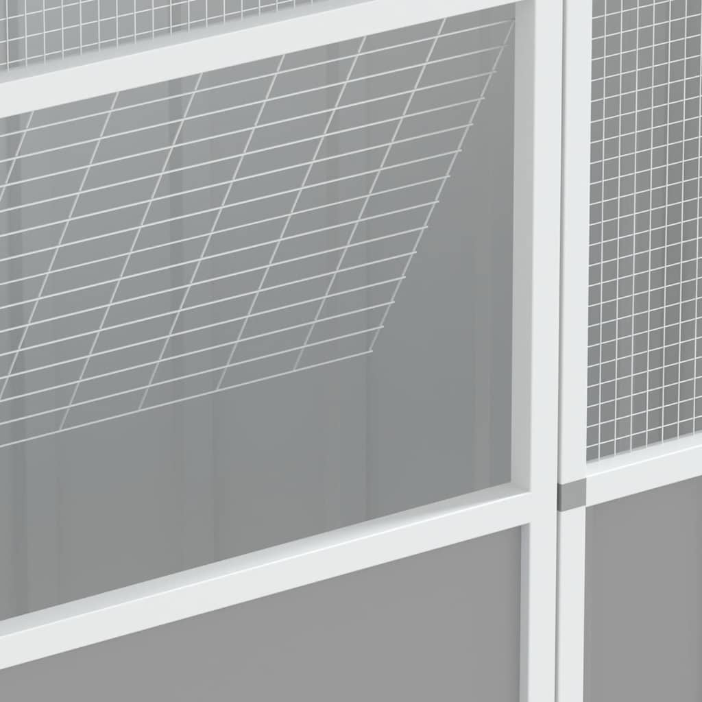 Large Bird Aviary Galvanised Steel 215cm | HomeAndLiving
