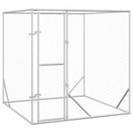Galvanised Steel Dog Kennel 2x2x2m Outdoor | HomeAndLiving