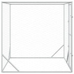 Galvanised Steel Dog Kennel 2x2x2m Outdoor | HomeAndLiving