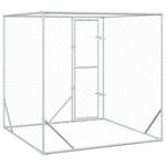 Galvanised Steel Dog Kennel 2x2x2m Outdoor | HomeAndLiving