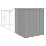 Galvanised Steel Dog House Run Kennel | HomeAndLiving