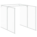 Galvanised Steel Dog House Run Kennel | HomeAndLiving