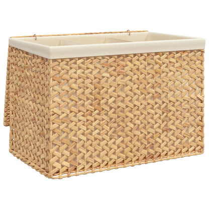 Water Hyacinth Laundry Basket 3 Section | HomeAndLiving