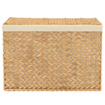 Water Hyacinth Laundry Basket 3 Section | HomeAndLiving