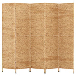 Room Divider 5-Panel Water Hyacinth