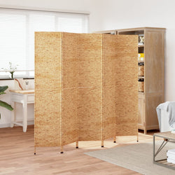 Room Divider 5-Panel Water Hyacinth