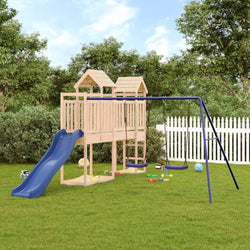 Nature's Haven: Solid Outdoor Playset-Pine\Douglas