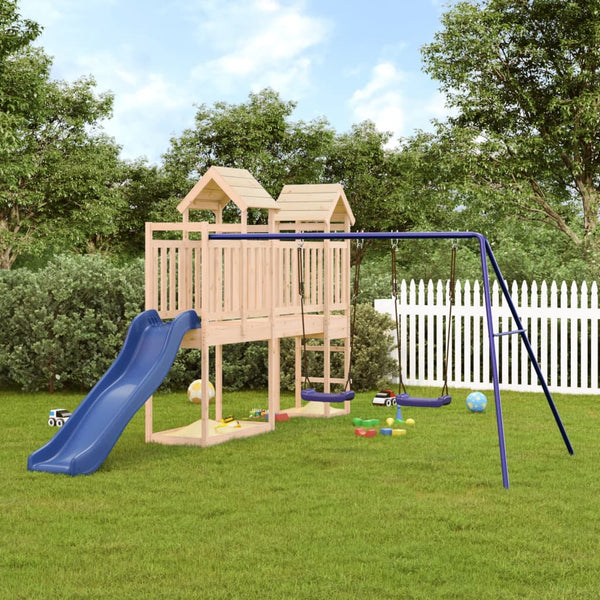  Nature's Haven: Solid Outdoor Playset-Pine\Douglas