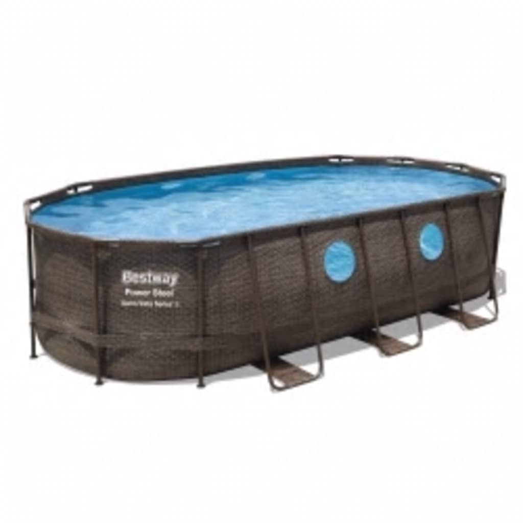 Bestway Power Steel Swimming Pool Set