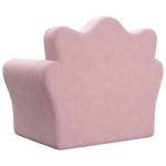 Kids Sofa Bed Pink Plush Toddler Chair | HomeAndLiving
