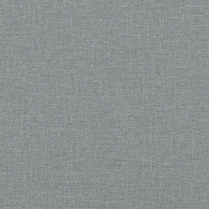 2 Piece Sofa Set with Cushions Light Grey Fabric