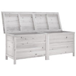 Refined Garden Storage Box White 150x50x56.5 Lounge Area Summer