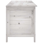 Refined Garden Storage Box White 150x50x56.5 Lounge Area Summer