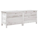 Refined Garden Storage Box White 150x50x56.5 Lounge Area Summer