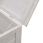 Refined Garden Storage Box White 150x50x56.5 Lounge Area Summer