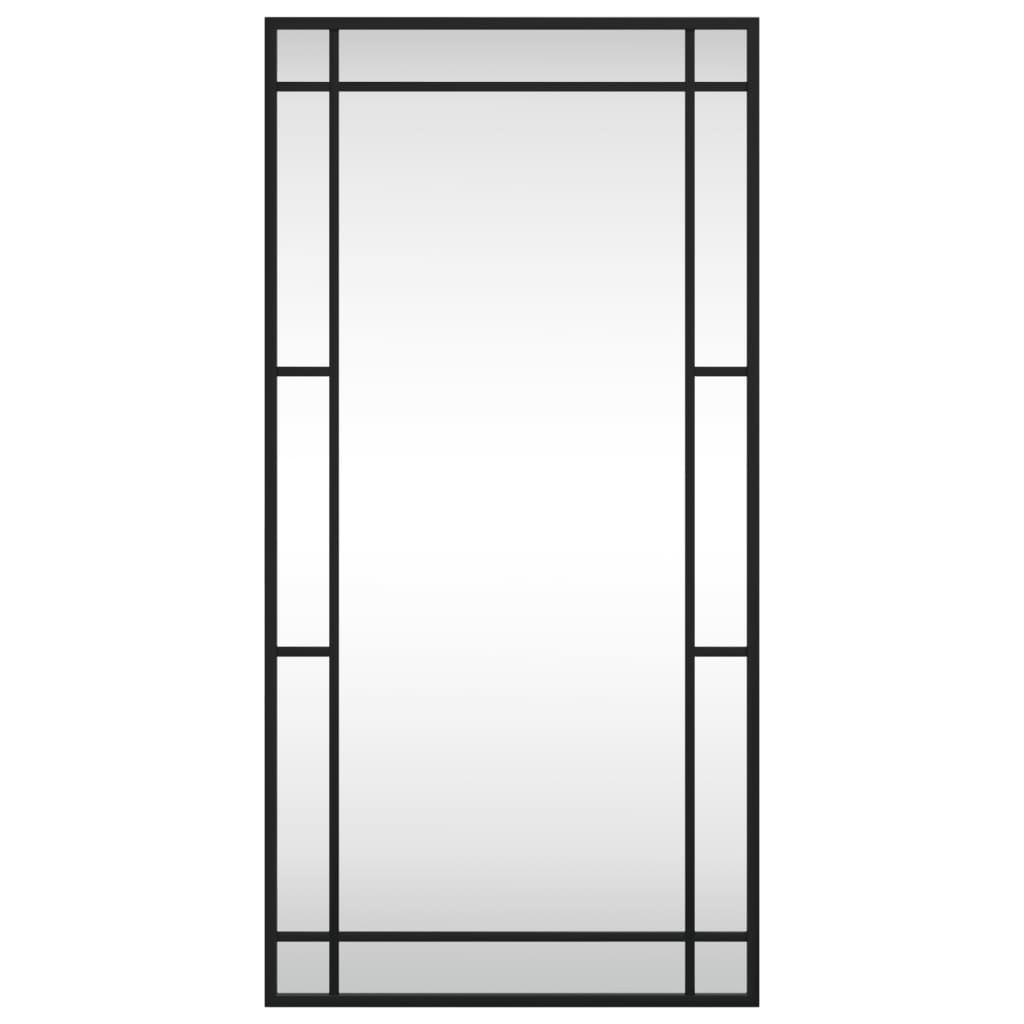 Wall Mirror Black Iron
