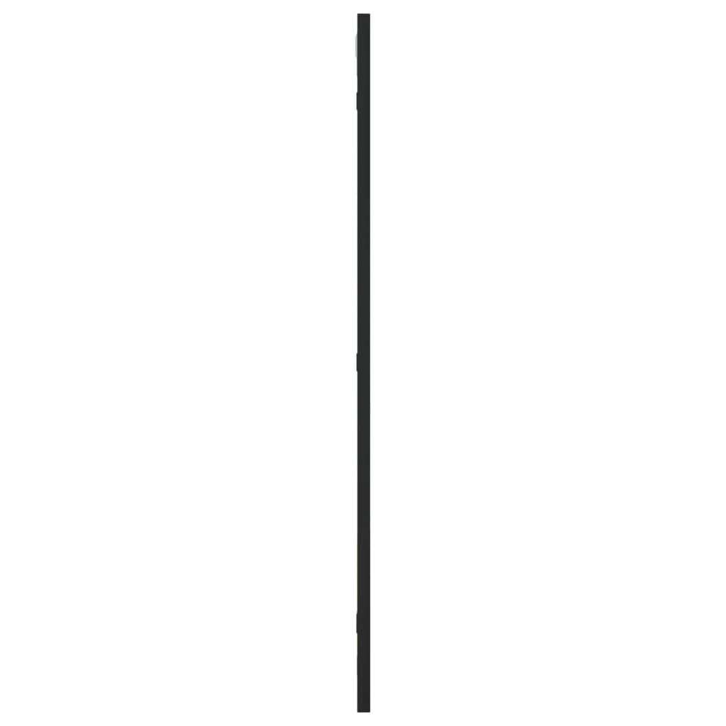 Wall Mirror Black Iron