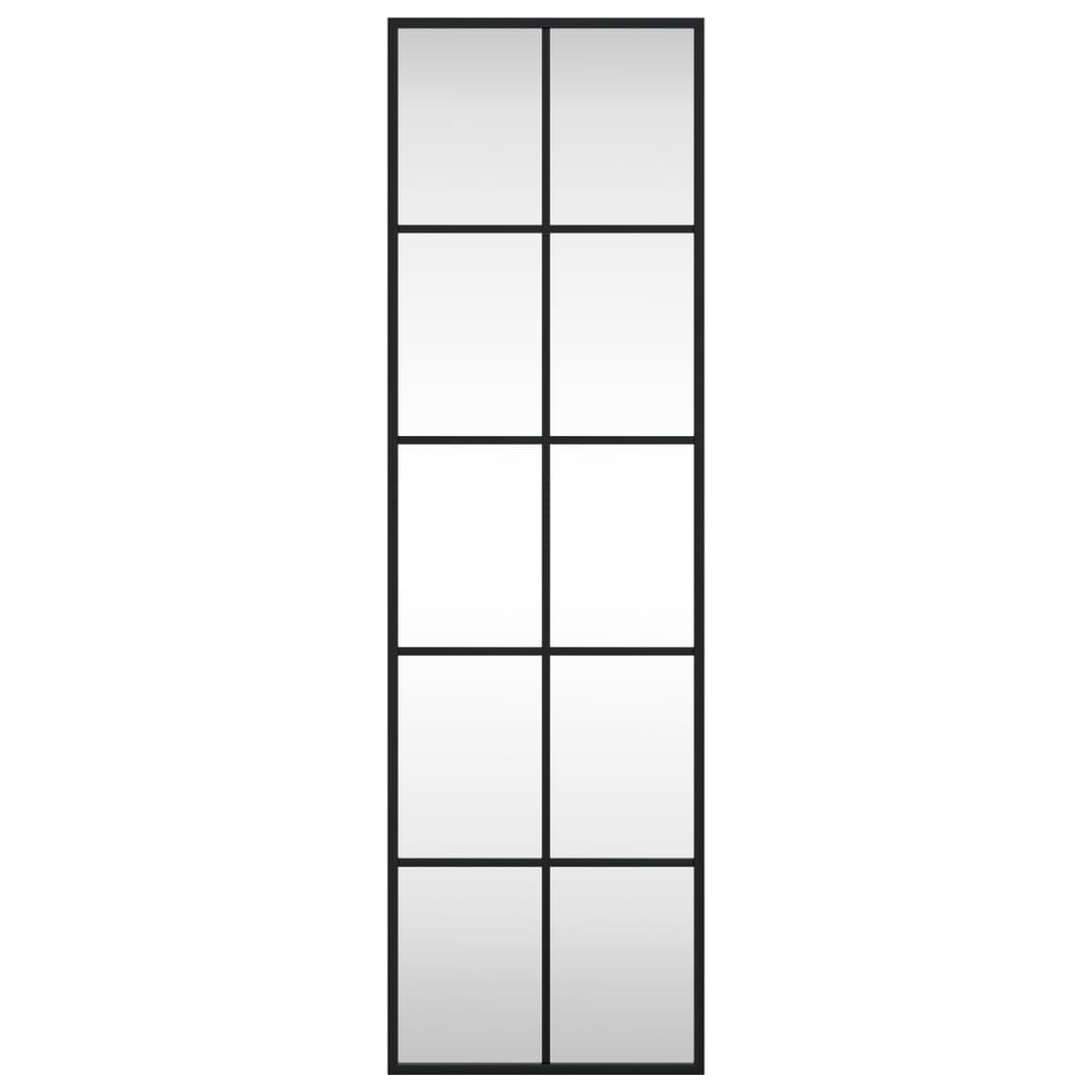 Wall Mirror Black Iron