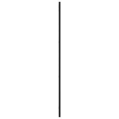 Wall Mirror Black Iron