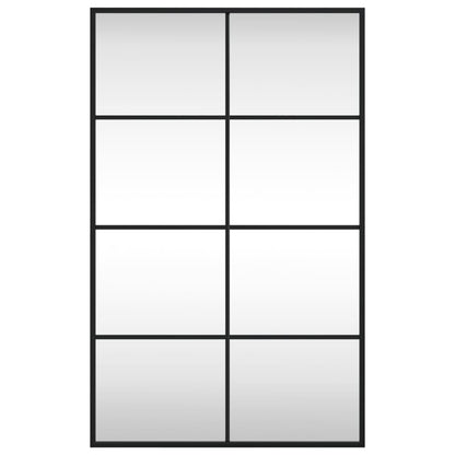 Wall Mirror Black Iron