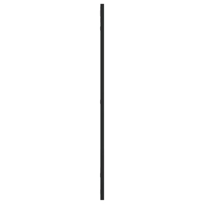 Wall Mirror Black Iron