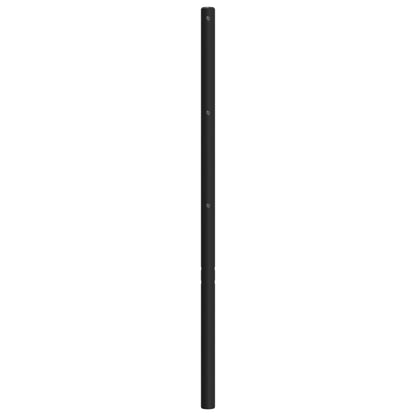 Metal Headboard Black