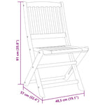 Premium 3 Piece Folding Garden Dining Outdoor Retreat Evening