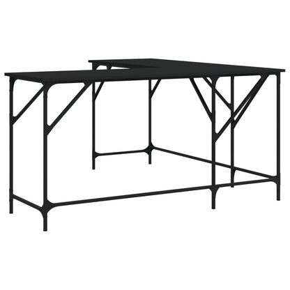 Desk Engineered Wood-Black