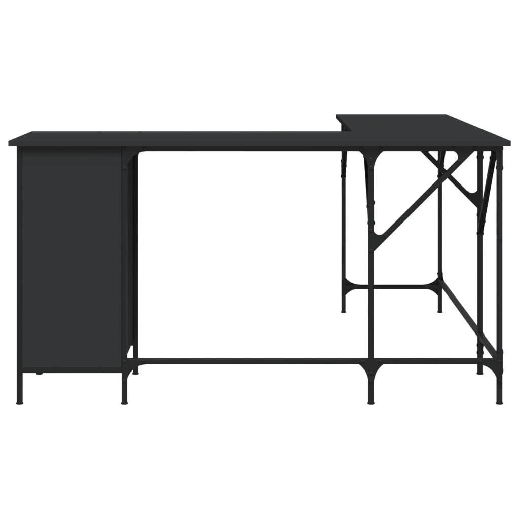 Desk Engineered Wood -Black