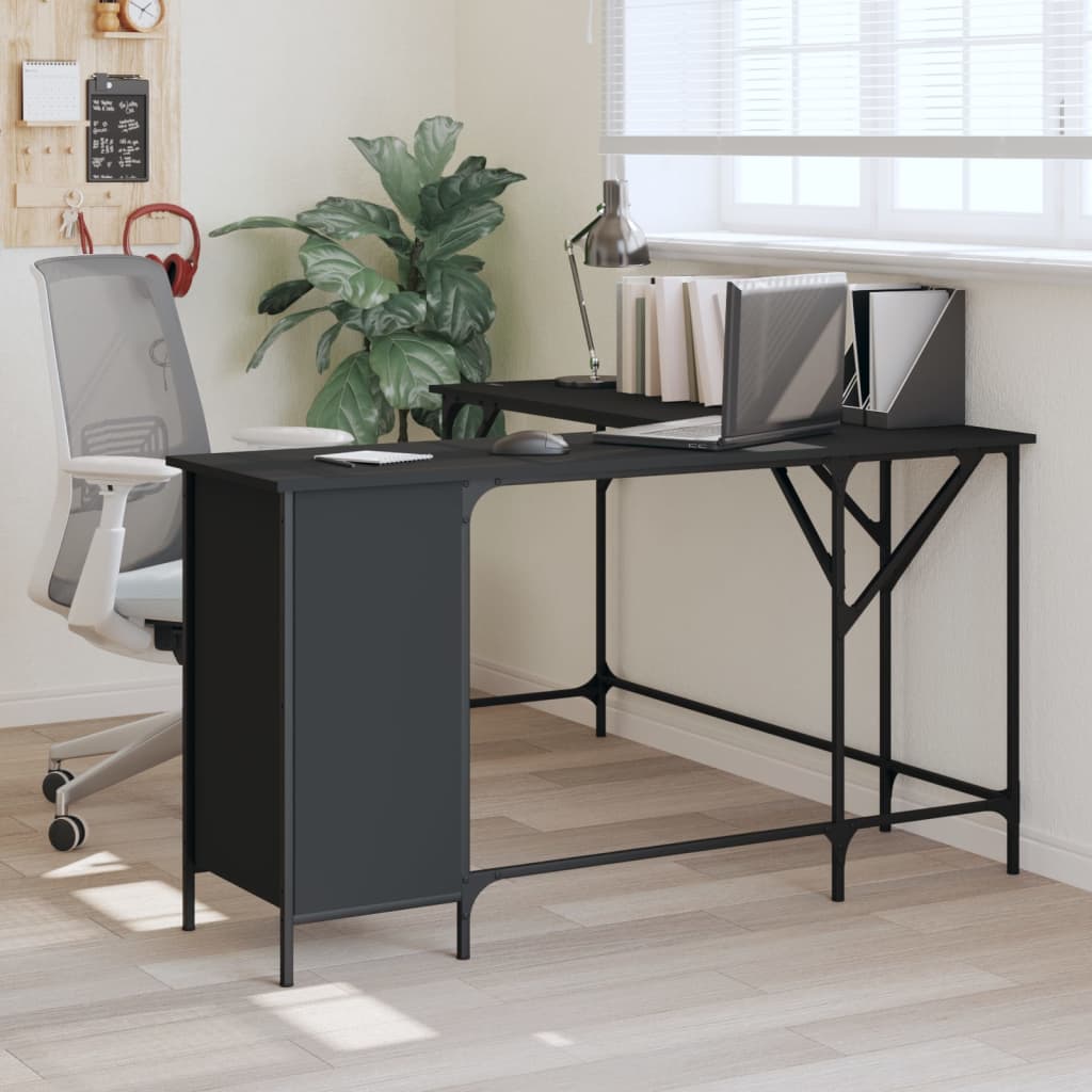 Desk Engineered Wood -Black