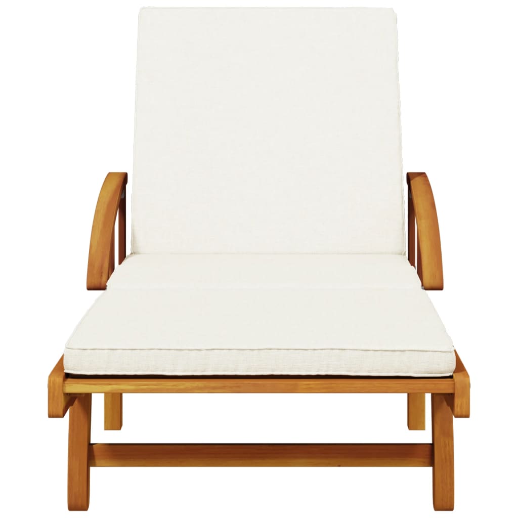 Sun Loungers 2 pcs with Table