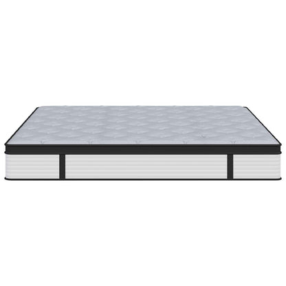 King 28cm Medium Pocket Spring Mattress Fabric Foam Isolation Pad Support
