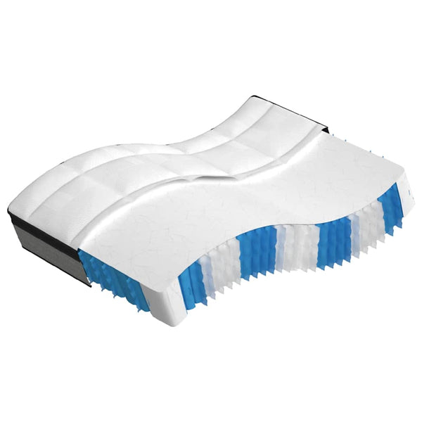 Double Medium Plus Pocket Spring Mattress Fabric Foam Isolation Pad