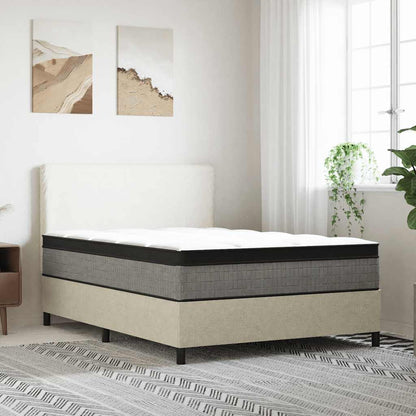 Double Medium Plus Pocket Spring Mattress Fabric Foam Isolation Pad
