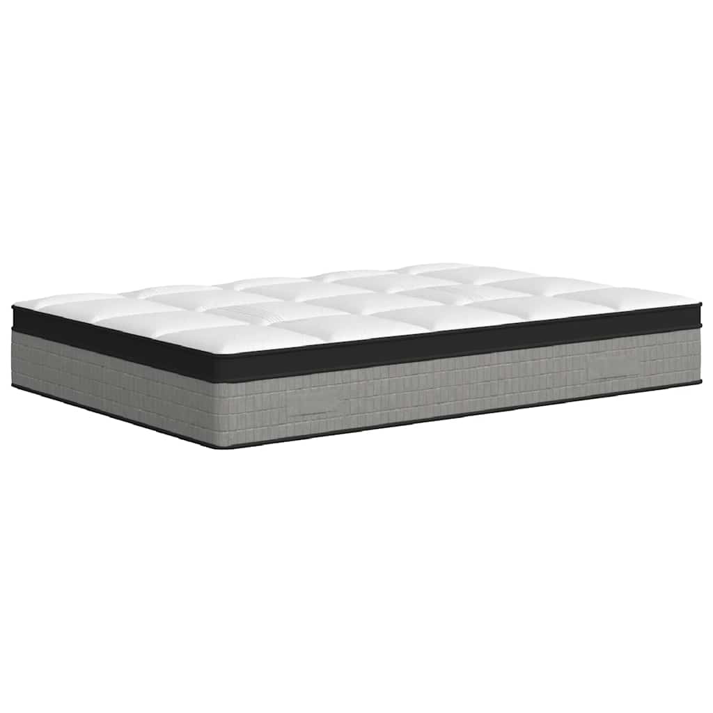 Double Medium Plus Pocket Spring Mattress Fabric Foam Isolation Pad