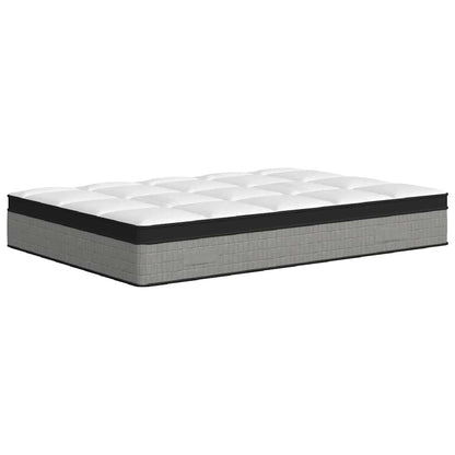 Double Medium Plus Pocket Spring Mattress Fabric Foam Isolation Pad