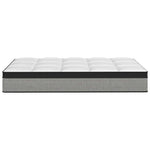 Double Medium Plus Pocket Spring Mattress Fabric Foam Isolation Pad