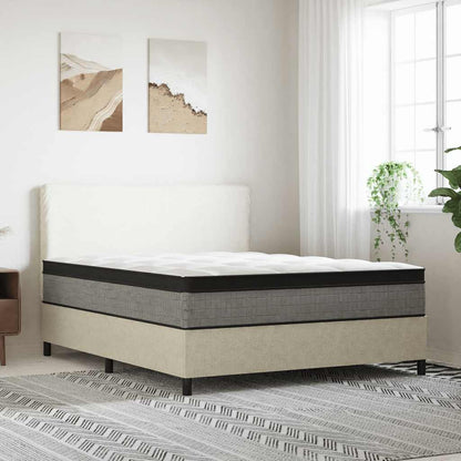 Queen Medium Plus Pocket Spring Mattress Fabric with Foam & 7-Zone Support