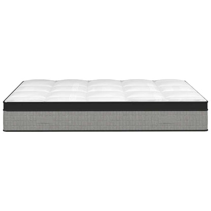 Queen Medium Plus Pocket Spring Mattress Fabric with Foam & 7-Zone Support