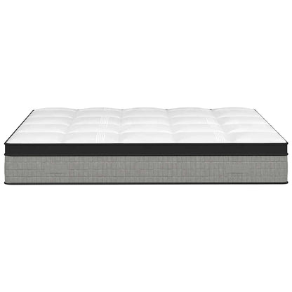 King Size Medium Plus Pocket Spring Mattress Fabric with Foam & 7-Zone Support
