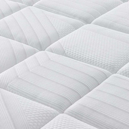 King Size Medium Plus Pocket Spring Mattress Fabric with Foam & 7-Zone Support