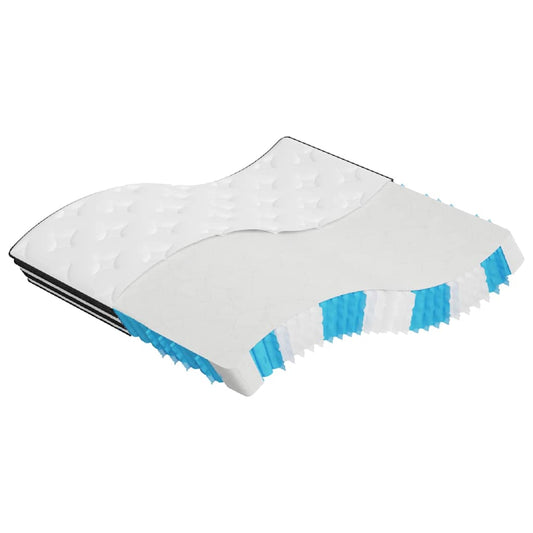 King Medium Pocket Spring Mattress Fabric with Foam & 7-Zone Support