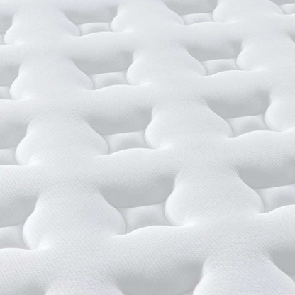 King Medium Pocket Spring Mattress Fabric with Foam & 7-Zone Support