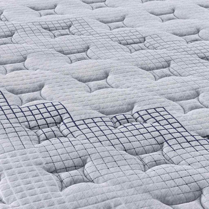 Single Medium Pocket Spring Mattress Fabric Foam Isolation Pad