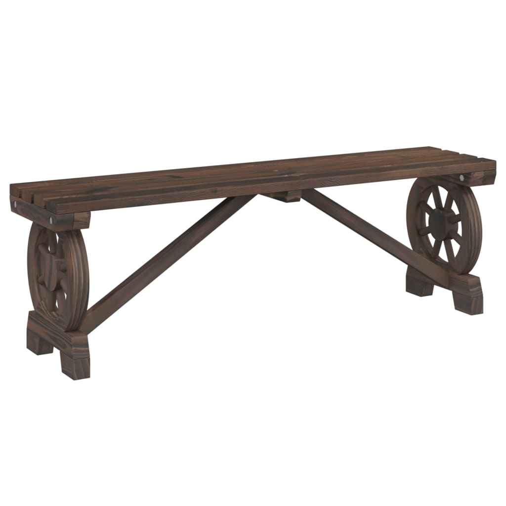 Space Saving Garden Benches 2 pcs Solid Garden Gathering Evening 